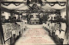 VINTAGE POSTCARD Militaria the battle of Interior Verdun of the ossuary of Douaumont