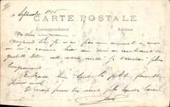 CPA Militaria Gros canon belge d'Anvers sauve avant la retraite 