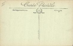 VINTAGE POSTCARD Militaria Battles of the Sum Ammunition dump of Chargement artillery of boxes