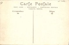 CPA Folklore Attelage Basque Boeufs