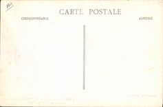 VINTAGE POSTCARD Folklore Standards of Biros and Bethmale Dances with the sound of the fifre