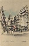 CPA Fantaisie Illustrateur Fleet Street London 