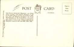 CPA Fantaisie Illustrateur The artillery Memorial & Hyde Park Corner London