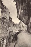 VINTAGE POSTCARD Line of the South France Falls of the Wolf