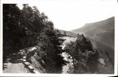 VINTAGE POSTCARD Of Nice has Sospel by Peira Cava Turini Route in laces of the Collar of the Elm