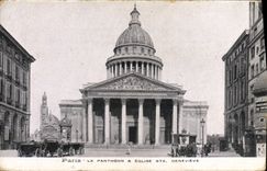 CPA Paris Le Pantheon Eglise Ste Genevieve