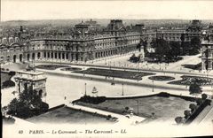 CPA Paris Le Carrousel 