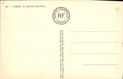 VINTAGE POSTCARD Paris Sainte the Vault