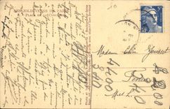 VINTAGE POSTCARD Paris Places Harmony Eiffel Tower