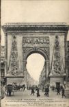 VINTAGE POSTCARD Paris the Gate Holy Denis