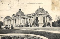 VINTAGE POSTCARD Paris Petit Palais of Beautiful arts