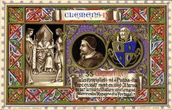 VINTAGE POSTCARD Pope Clement IX