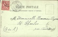 VINTAGE POSTCARD Pope Black and white S X