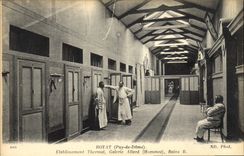 VINTAGE POSTCARD Hydrotherapy Royat Hydropathic establishment Allard Gallery