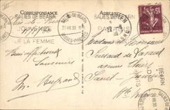 VINTAGE POSTCARD Hydrotherapy Dirtied of Bearn Hydropathic establishment