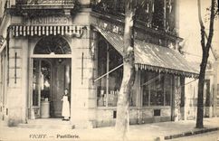 VINTAGE POSTCARD Hydrotherapy Vichy Pastillerie