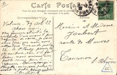 VINTAGE POSTCARD Hydrotherapy Plombieres horizontal Shower cubicle