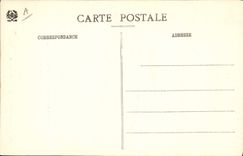 VINTAGE POSTCARD Hydrotherapy the old man Plombieres Manner of giving the shower to the patient left the bath