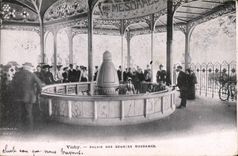 VINTAGE POSTCARD Hydrotherapy Vichy Palate of the Mesdames Sources