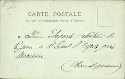 VINTAGE POSTCARD Vichy Hydrotherapy the park Room of rest