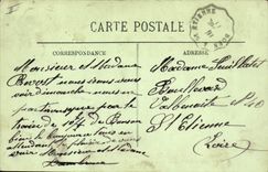 VINTAGE POSTCARD Vichy Hydrotherapy the source of the large grid