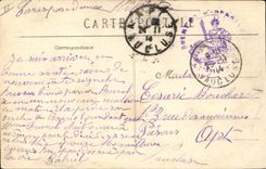 CPA Avignon Les lutteurs lutte