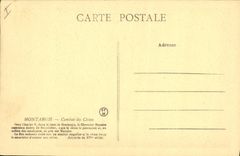 VINTAGE POSTCARD Montargis Fights Lutte dog