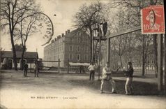 CPA Boxe Regiment d'infanterie Les agres Gymnastique