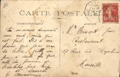 CPA Boxe Camp de Carpiagne 