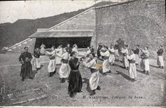 CPA Boxe A la caserne 