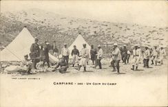 VINTAGE POSTCARD Carpiane a corner of the camp