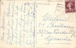 VINTAGE POSTCARD the Mount Gilds Living room of the Capuchin the skating Roller skates