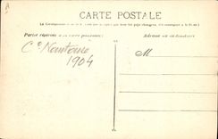 CPA Bateau Courrier postal Italia