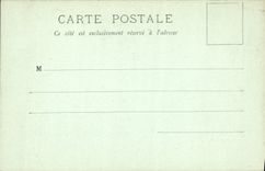 VINTAGE POSTCARD Bateau Steamer View has edge of a deck chair of dining room