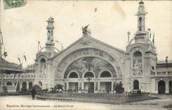 VINTAGE POSTCARD Boat Fair maritime international the large palace