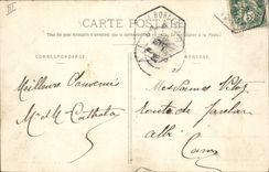 VINTAGE POSTCARD Boat Fair maritime international the large palace