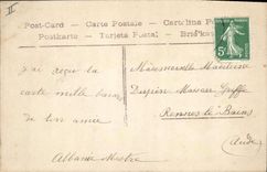 CPA Prenom Marie 