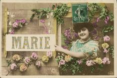 CPA Prenom Marie 