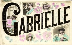 CPA Prenom Gabrielle