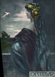VINTAGE POSTCARD Fantasy Illustrator Ortrud Woman