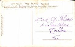 VINTAGE POSTCARD Fantasy Illustrator Woman Bubbles of soap