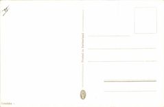 CPA Fantaisie Illustrateur Village Eglise Portier