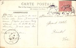 VINTAGE POSTCARD Lyon the Park of the Gold Head the caimans Crocodile