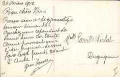 VINTAGE POSTCARD Child Wolf