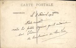 POSTAL Militaria Obus de la VENDIMIA de 420 exposiciones a la París Invalids