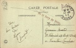 VINTAGE POSTCARD Lyon Bridge Of Guillotiere Hotel God And Slope De Fourviere Tram