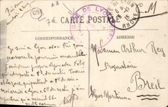 VINTAGE POSTCARD Lyon Places Bellecour One Of Most beautiful Of Europe