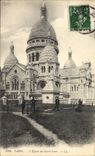 CPA Paris L'Eglise Du Sacre Coeur