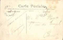 CPA Biarritz Le trou de Madame