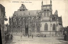 CPA Louviers Eglise Notre Dame